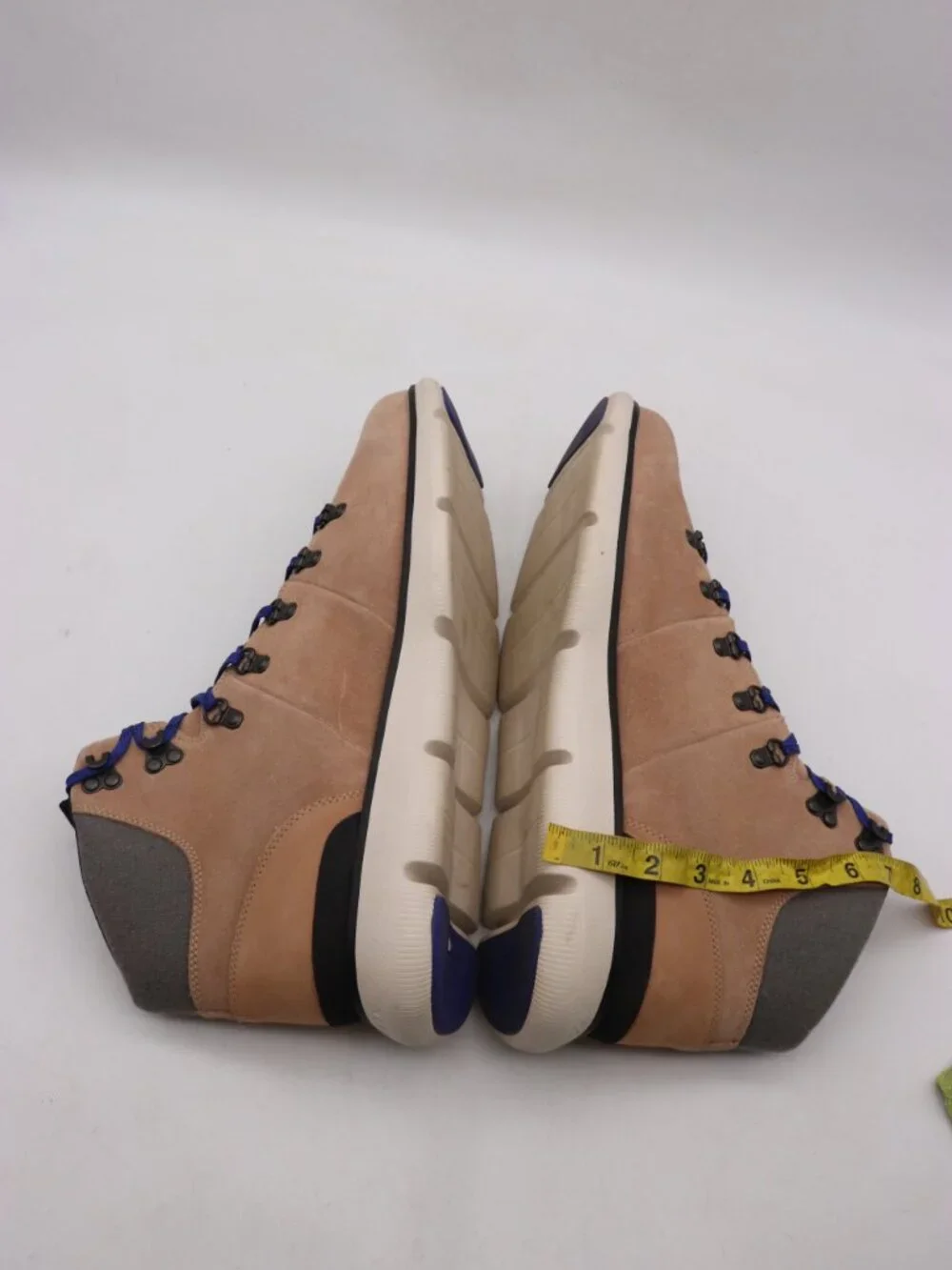 Cole Haan Zerogrand Omni Hiker Men's 12 M Casual Beige Suede Boots C35580